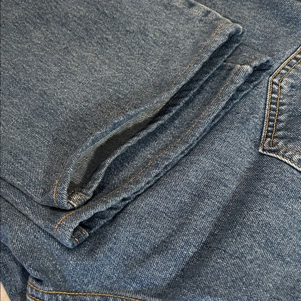 Levi's Classic 550 relaxed 100% cotton Straight Blue Jeans 46 waist